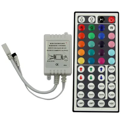 Инфракрасный контроллер с 44 клавишами RGB Светодиодная лента клавиши ИК-пульт