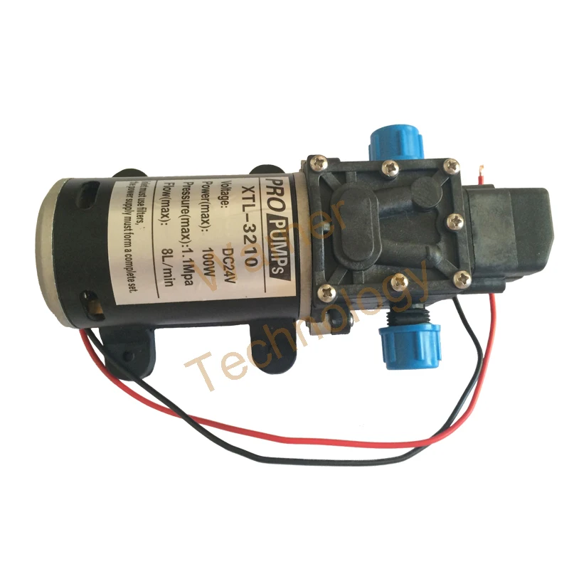 3 шт. водяной насос высокого давления микро мембранный 3210YB 24V 100W головка 90 M 1.1MPa