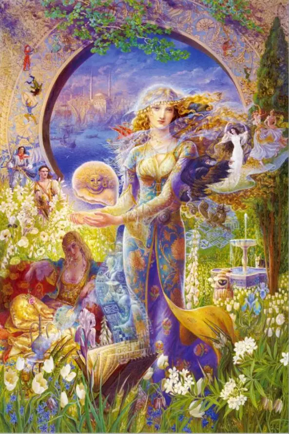 

Saint The wooden puzzle 1000 pieces ersion jigsaw puzzle white card adult children's educational toys