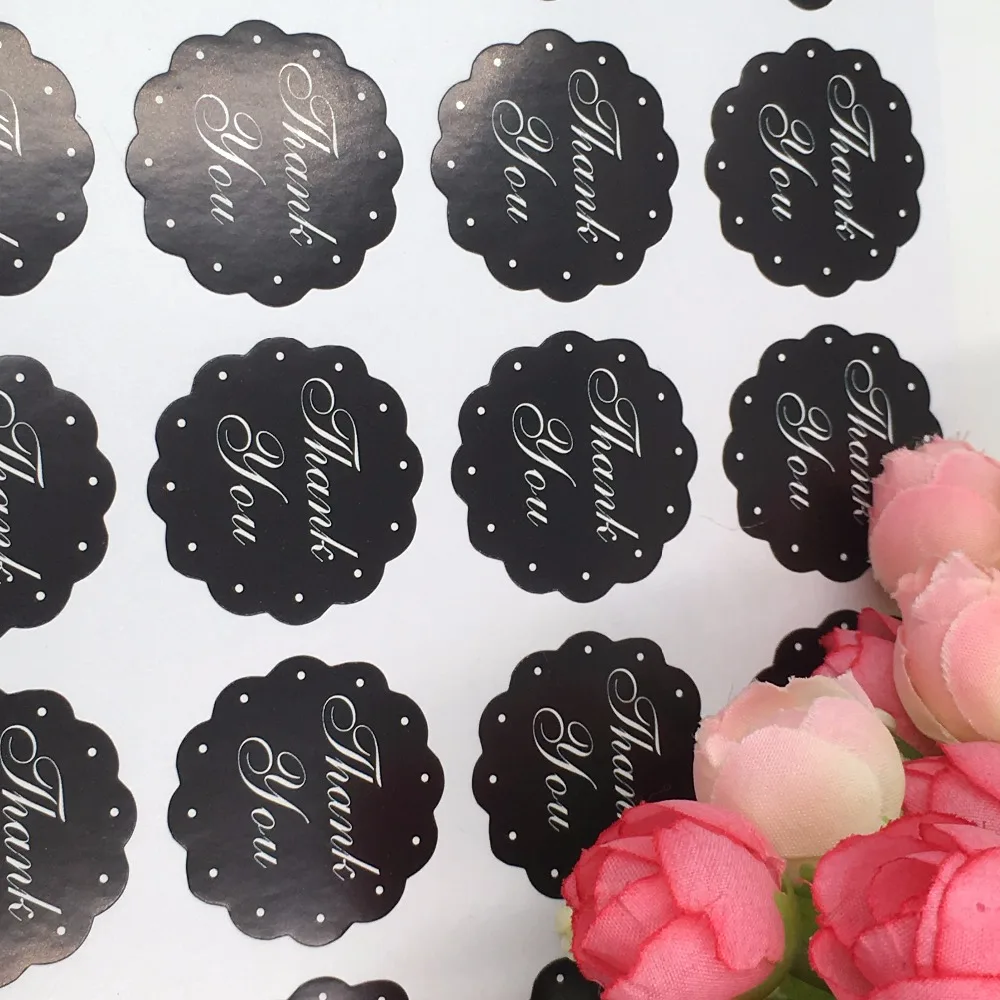 1000 шт. ярлыки для упаковки тортов коробок и сумок | Украшения аксессуары