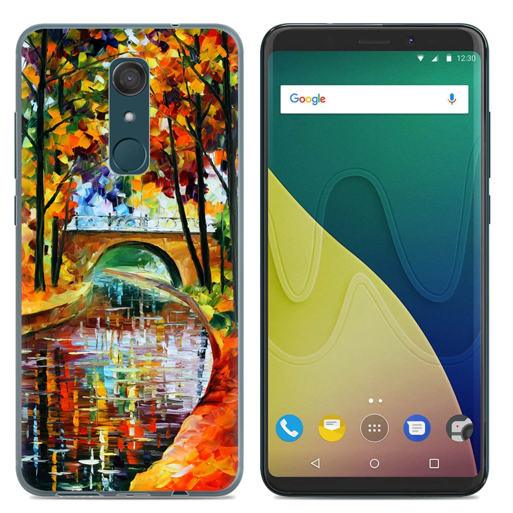 YIKS СПС Coque Wiko View XL 5 99 дюймов чехол роскошный Мультфильм ТПУ для мягкий силиконовый