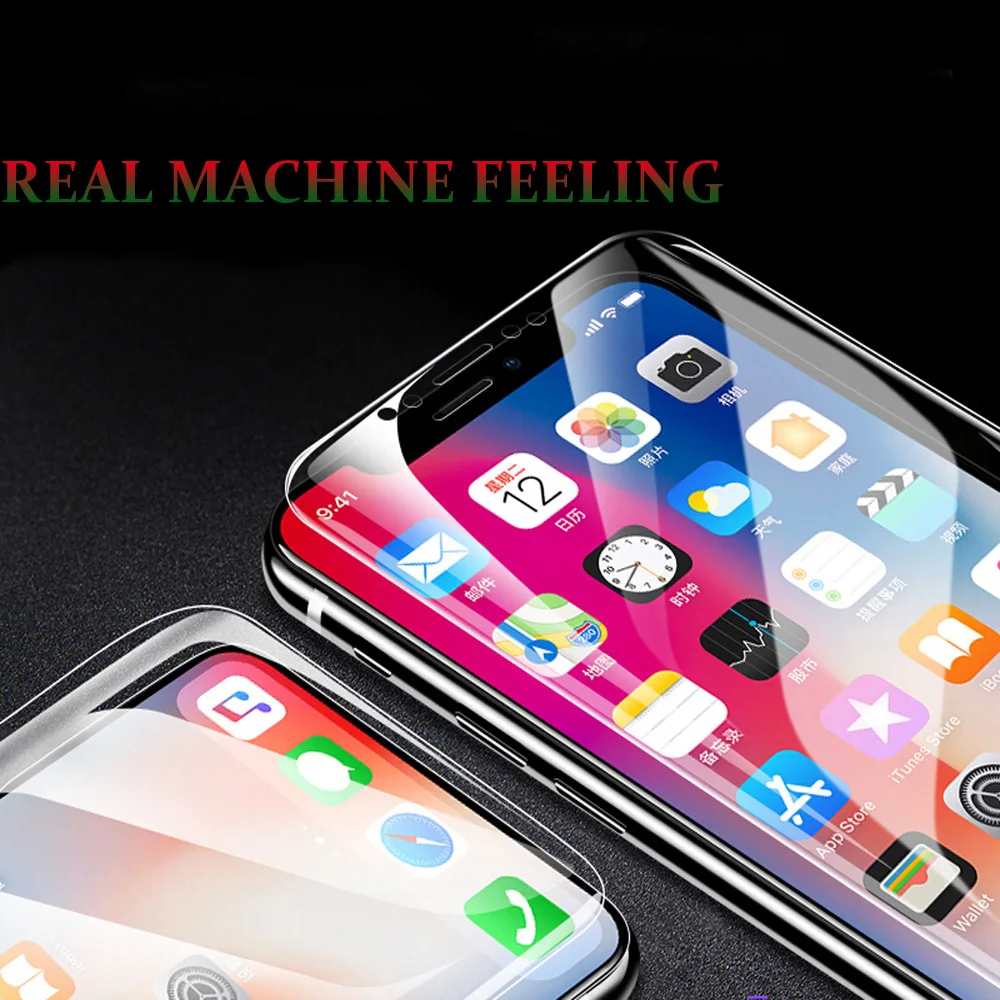 10D пленка для экрана iphone 6 S защиты Гидрогелевая XS закаленное Полное покрытие