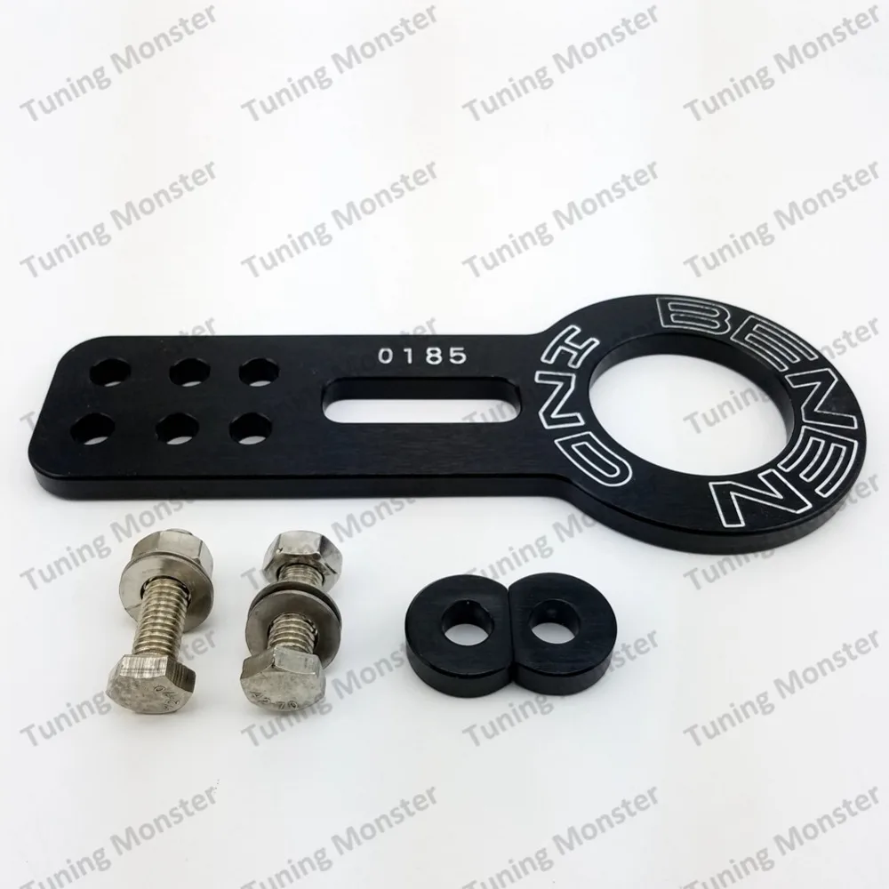 Бесплатная доставка анодированный универсальный Передний буксирный крюк