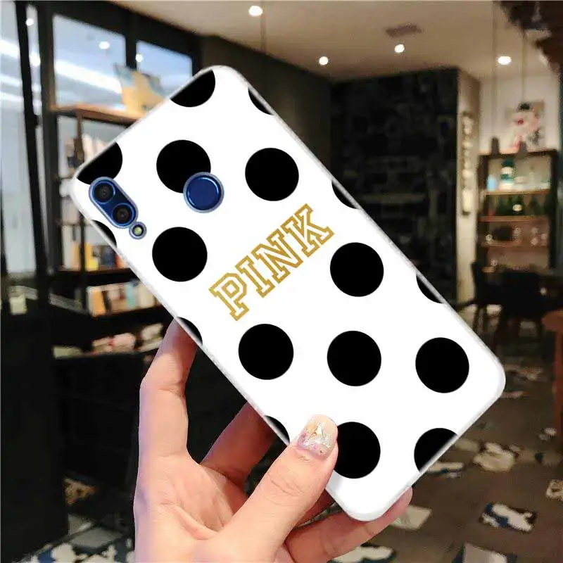 Мягкий силиконовый чехол для Huawei Honor 30 20 Pro 10 9 9X Lite 10i 9a 8a 7a 30s розовый Модный |