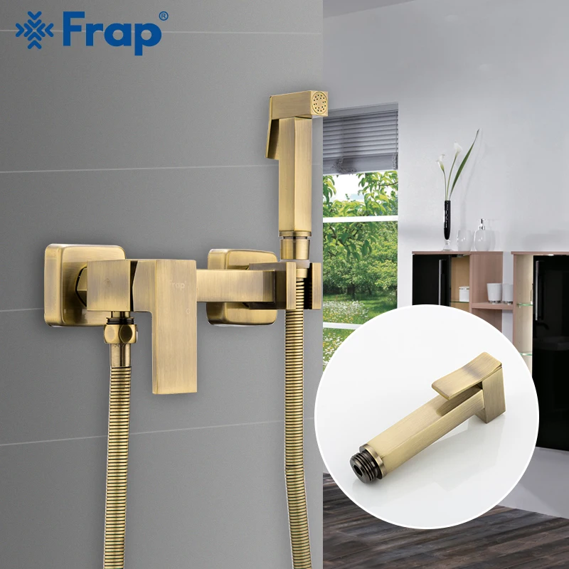 FRAP Смесители для биде Бронзовый Смеситель ванной комнаты смеситель горячей и