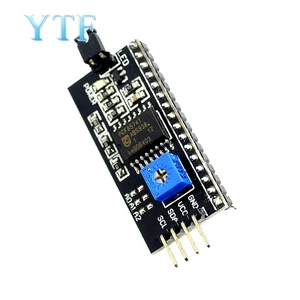 1 шт. интерфейс IICI2C ЖК-дисплей 1602 переходная плата 5 в ЖК-адаптер модуль преобразователя для ЖК-дисплея 1602 2004 ЖК-дисплей для