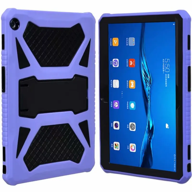 Для 10,1 ''huawei MediaPad M3 Lite 10 tablet детей Стенд Крышка безопасный противоударный Силикон+ PC чехол для BAH-W09 BAH-AL00 10''+ ручка