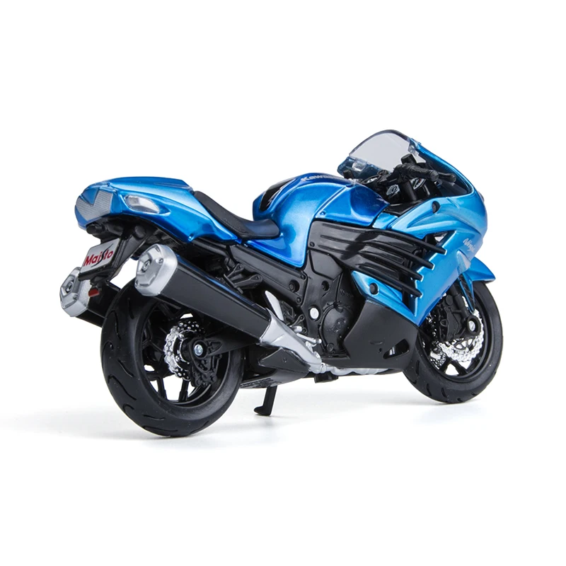 Модели мотоциклов Maisto 1:18 Kawasaki Ninja ZX-14R ZX14R литые под давлением из синего пластика