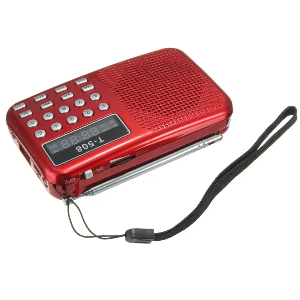 T508 Лидер продаж Портативный Hi Fi динамик с картой цифровой мультимедийный громкий