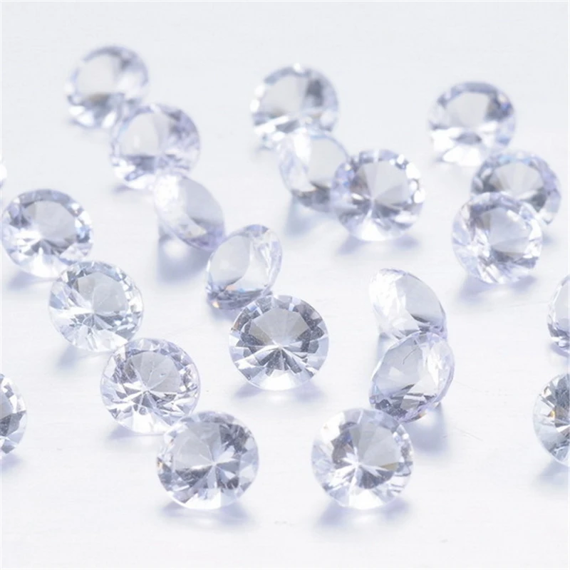 BOAKO 100pcs/pack Zircon Stone Mixed Color Birthstone Crystal Cubic Zirconia Stone Beads For DIY Jewelry Making Accessory B5