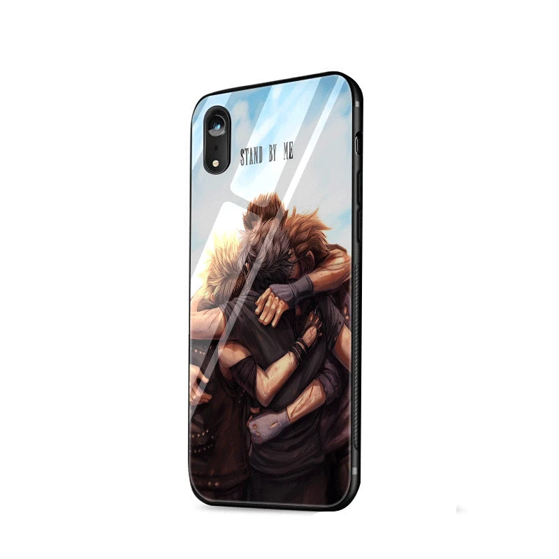 Final fantasy xv ffxv TPU чехол для iPhone 11 Pro XR X XS Max 5 5S 6 6s 7 8 Plus Защита Крышки |