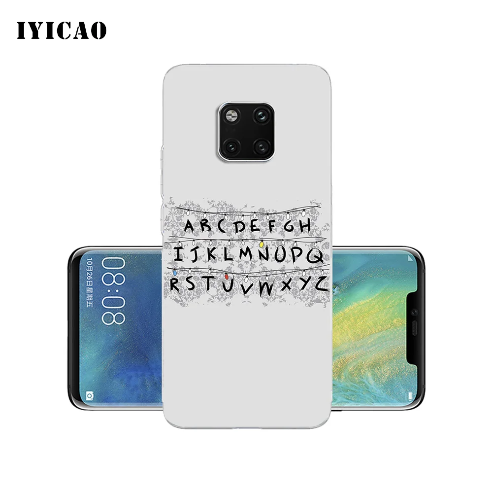IYICAO странные вещи Мягкий силиконовый чехол для телефона Huawei Mate 10 20 Lite Pro Nova 2 2i 3 3i 4