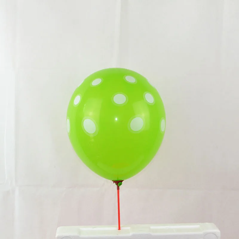 B06 green 5/10 шт. 12 дюймов многоцветный латексных шарика в горошек для детей, День рождения Baby Shower тема вечерние Декор поставки воздушные Globos - Цвет: B06 green