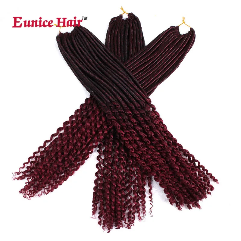 24 пряди 22 &quotСинтетические богини Locs Eunice крючком волосы для наращивания Faux
