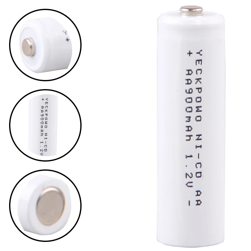 Самая низкая цена 18 шт АА батареи 1 2 v перезаряжаемые 900 mAh nicd Батарея для