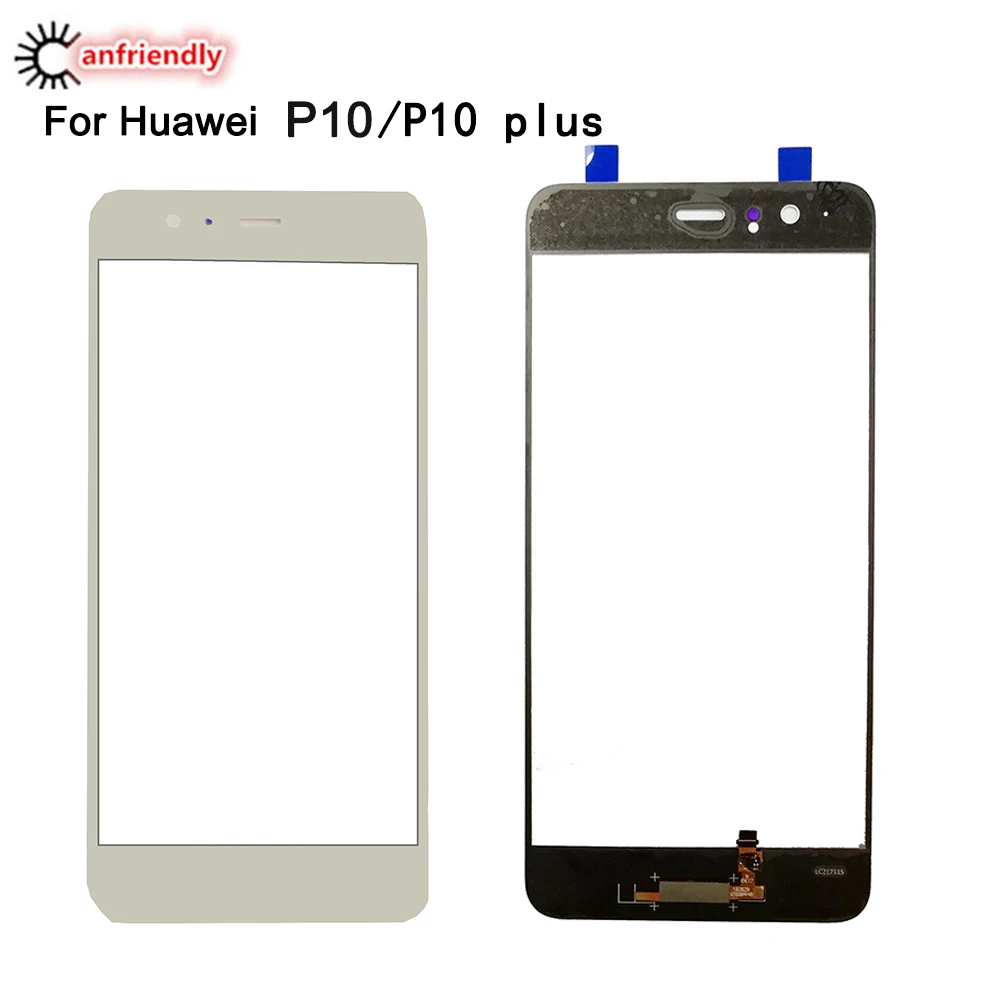 For huawei P10 / P10 plus Touch Screen Repair Replacement Touch Panel Phone Accessories Front Glass Parts For huawei P10plus