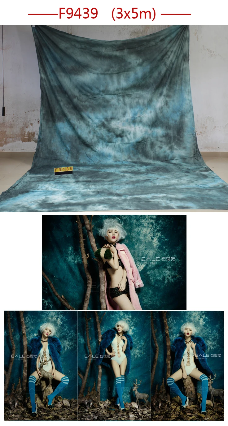 2017 Newest Tye-Die Muslin Fantasy BackdropF9439,fond de studio de photographie ,backgrounds for photo studio,size customized