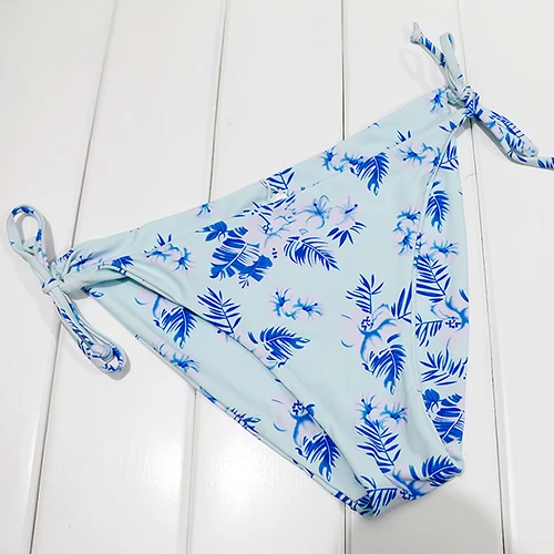 pt4 bikini bottoms Blesskiss, 10 цветов, бикини, верх, купальник для женщин, Раздельный купальник,, летний, с принтом, мягкий, пуш-ап, укороченные топы, одежда для плавания - Цвет: pt4 bikini bottoms