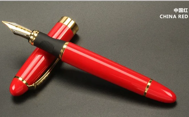 JINHAO X450 классика 1,0/0,5 мм перьевая ручка из металла Роскошные школьные офисные канцелярские принадлежности Роскошные милые ручки для письма подарок - Цвет: X