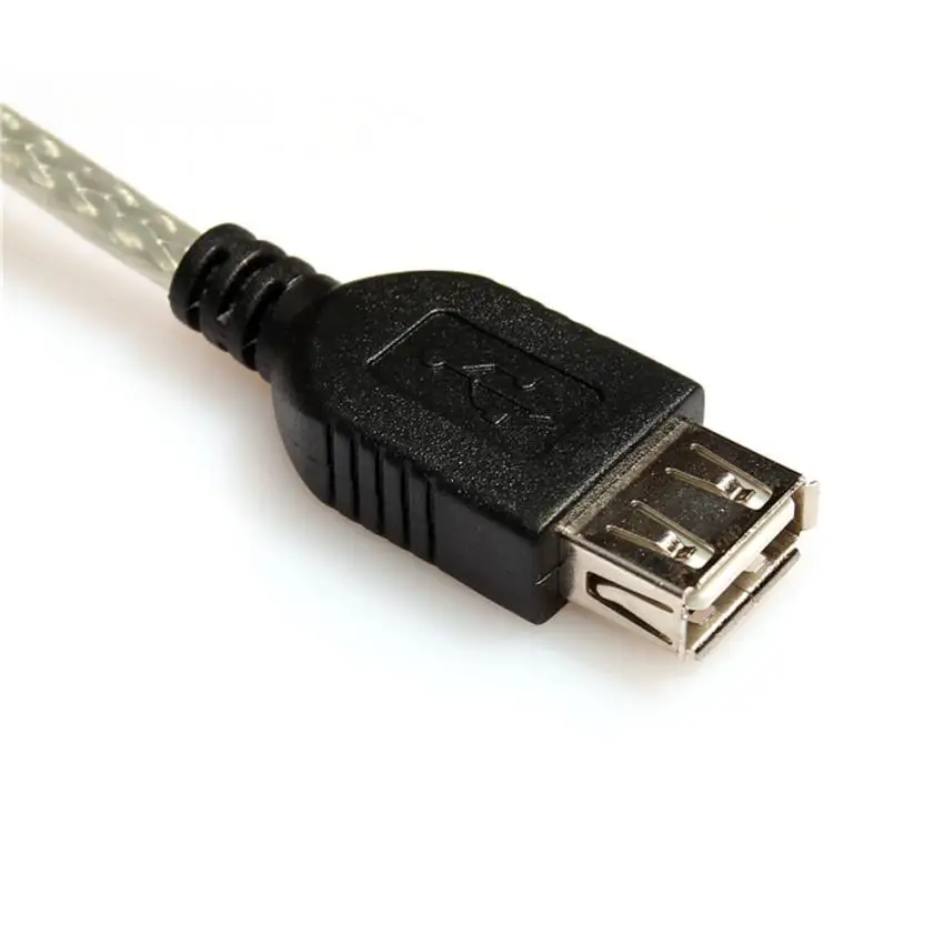 2018 Новый 1 5 м USB2.0 Удлинительный кабель USB для подключения к женскому кабелю новая