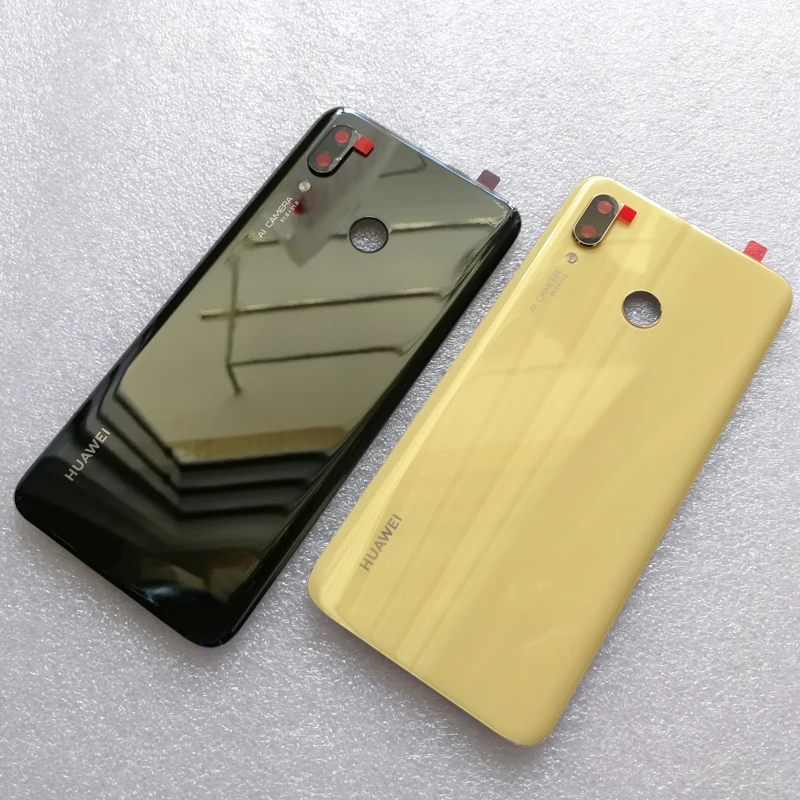 100% оригинальная новая задняя крышка из закаленного стекла для Huawei Nova 3 Nova3