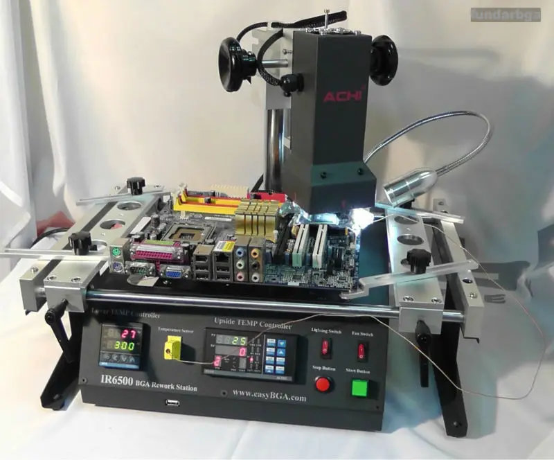 Паяльная станция ACHI IR6500 реболлинг bga для ноутбука ps3 xbox360 smd бесплатная