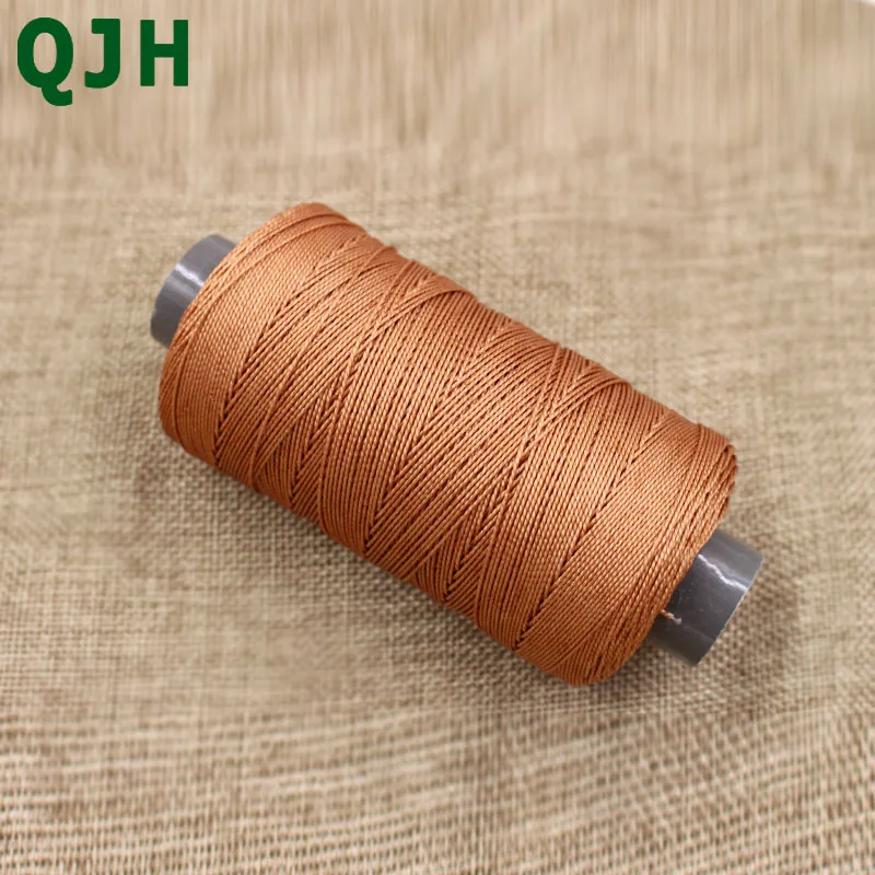 RX049-brown 300 м/леска для ремонта обуви, нейлоновые нити, кожаные инструменты, Проволочная подошва, линия для ремонта обуви, ручная работа, доступ для шитья - Цвет: RX049-brown