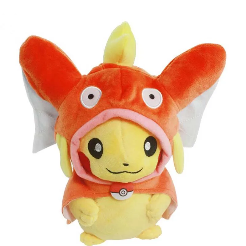 Digimon Приключения плюшевые Игрушечные лошадки 21 см Magikarp Пикачу Карманный Монстр Кукла Евро-американский фильм Плюшевые Игрушечные лошадки - Цвет: orange