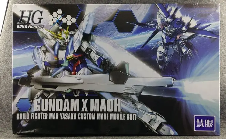 Фигурка Gundam HGBF 1/144 GUNDAM X MAOU в сборе пластиковая модель наборы игрушек аниме