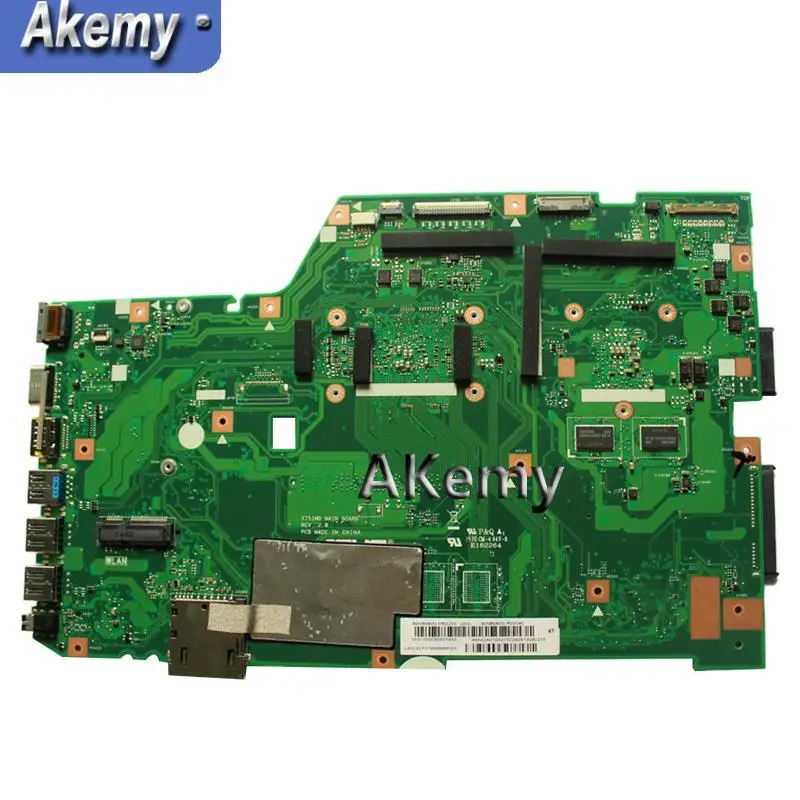 Amazoon X751MD материнская плата для ноутбука ASUS X751MD X751M K751M тест оригинальная материнская плата N3520 cpu 4 ядра 2,167 ГГц
