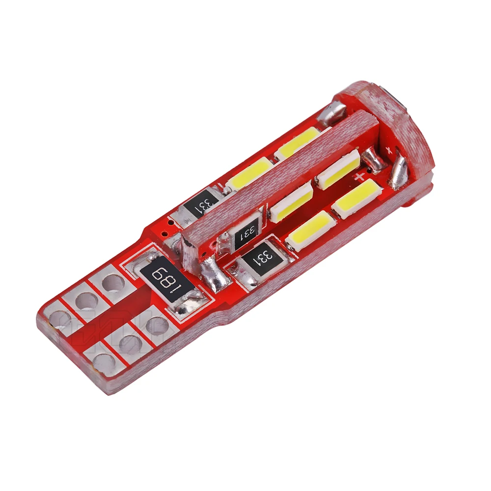 20 шт. Canbus T10 Led W5W 19led 4014 SMD автомобильный светильник для резервного копирования 19SMD