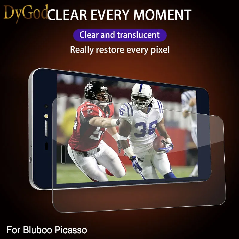 DyGod для Bluboo Picasso закаленное Стекло 5 0 дюймовые передние Экран Защитная пленка 4G