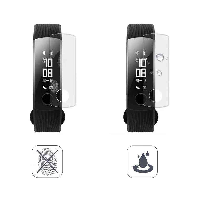 5 шт./3 шт./2 шт. для Huawei Honor Band 3 защитная пленка экрана Молодежные Смарт часы мягкая