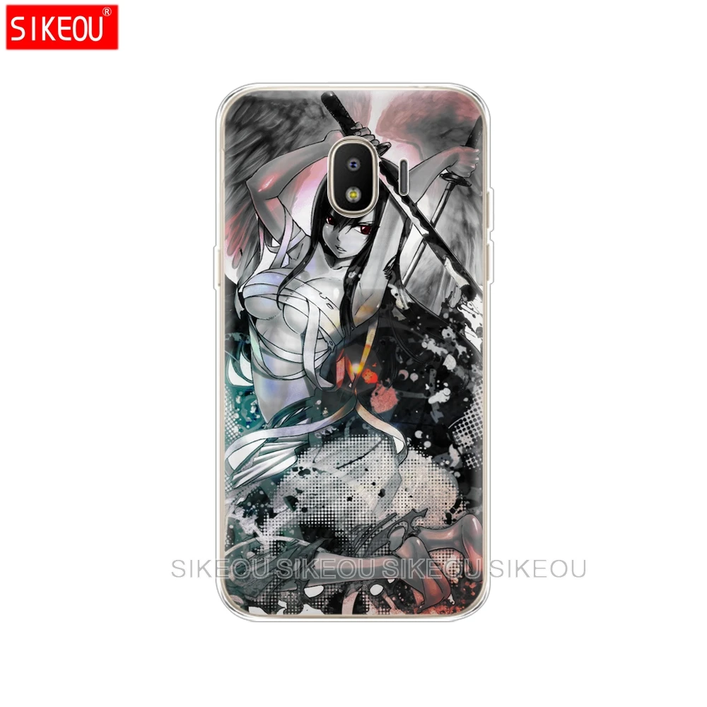 Силиконовый чехол для телефона Samsung Galaxy J3 J5 J7 2017 J330 J530 J730 PRO j2 2018 аниме Фея хвост