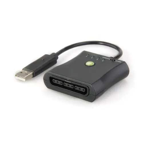 Адаптер для PS2 к PS3/Xbox 360/ПК 3 в 1 с USB контроллером Используйте проводной джойстик