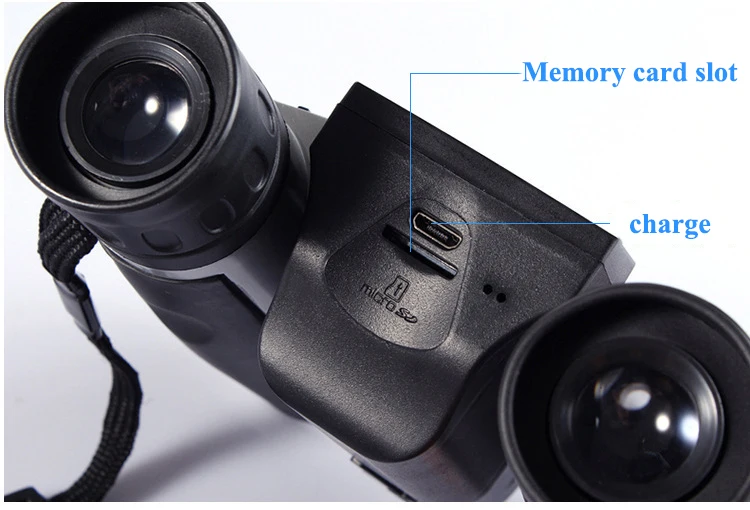 Цифровой телескоп высокой четкости 12x32 2,0 'LTPS дисплей Full HD USB2.0 интерфейс Многофункциональный телескоп видео фото запись