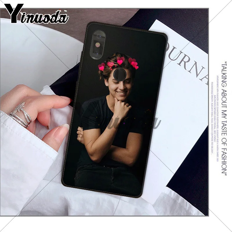 Yinuoda American tv riverdale Jughead Jones Black TPU Phone Cover for xiaomi mi 6 8 se note2 3 mix2 redmi 5 5plus note 4 | Мобильные