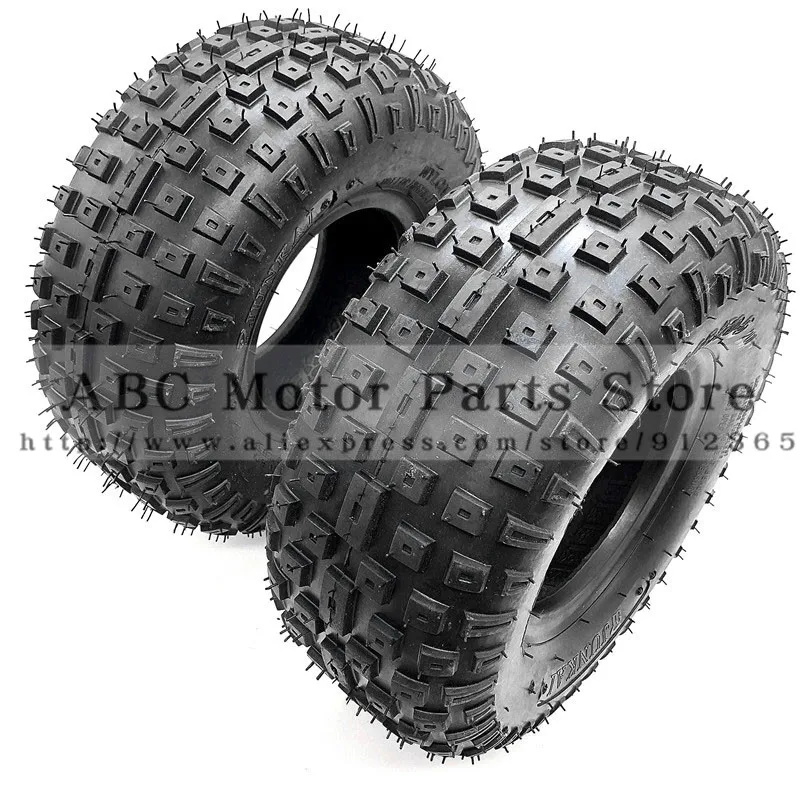 2pcs/lot of 6 Inch ATV Tire 145/70-6 four wheel vehcile Fit for 50cc 70cc 110cc Small ATV Front Or Rear Wheels