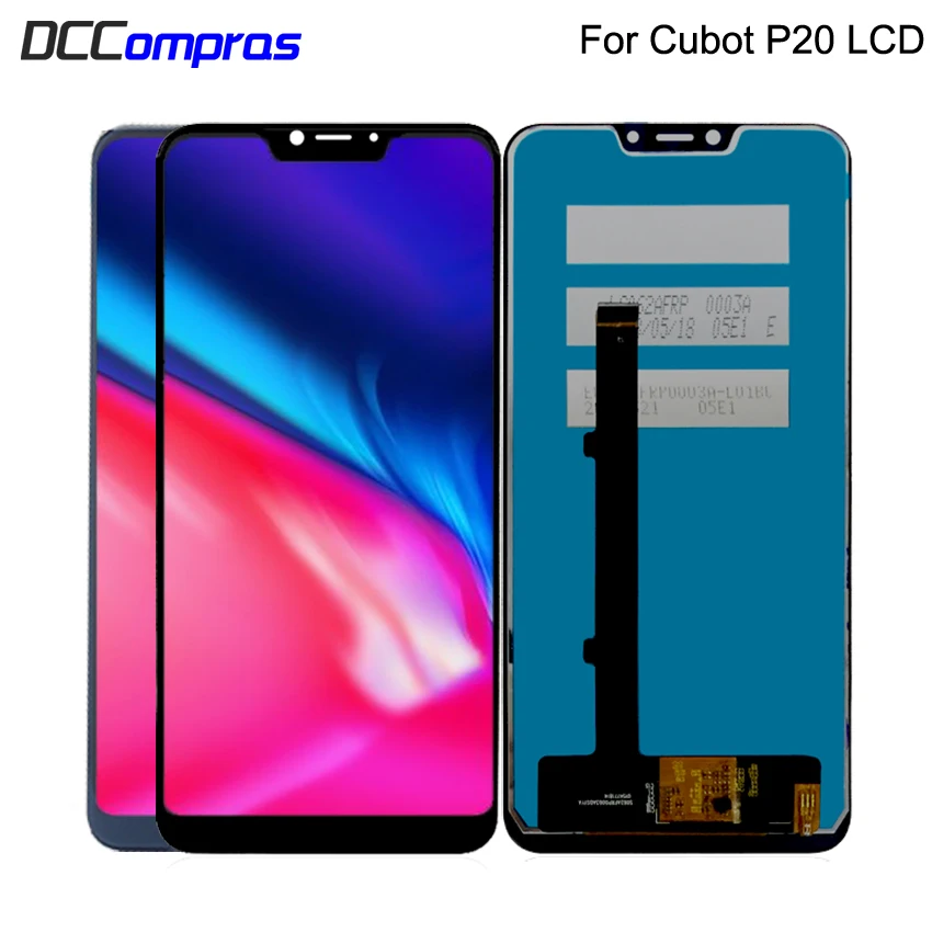 Для Cubot P20 ЖК дисплей сенсорный экран дигитайзер Запасные части для телефона