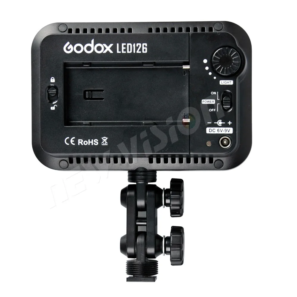 Godox LED126 5500-6500K видео Лампа светильник для цифровой камеры видеокамеры DV Свадебная видеосъемка фото журнальная видеосъемка