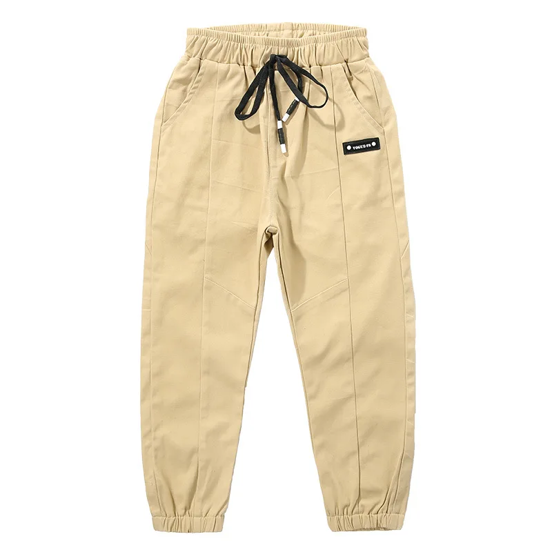 2018 Демисезонный Новая мода Обувь для мальчиков длинные Мотобрюки дети хлопок