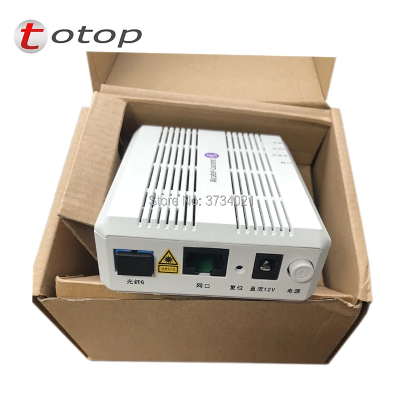 3 шт./лот Заводская распродажа Alcatel Lucent I-010G GPON ONU/ONT 1 GE порт аналогичный Huawei HG8310M и ZTE