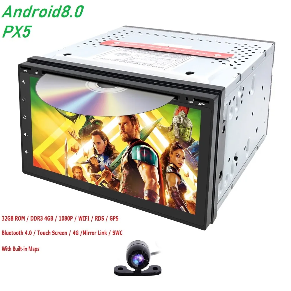 Hizpo Авторадио 2 din Android 8 0 головное устройство для Nissan Juke xtrail qashqai Мультимедиа gps DVD