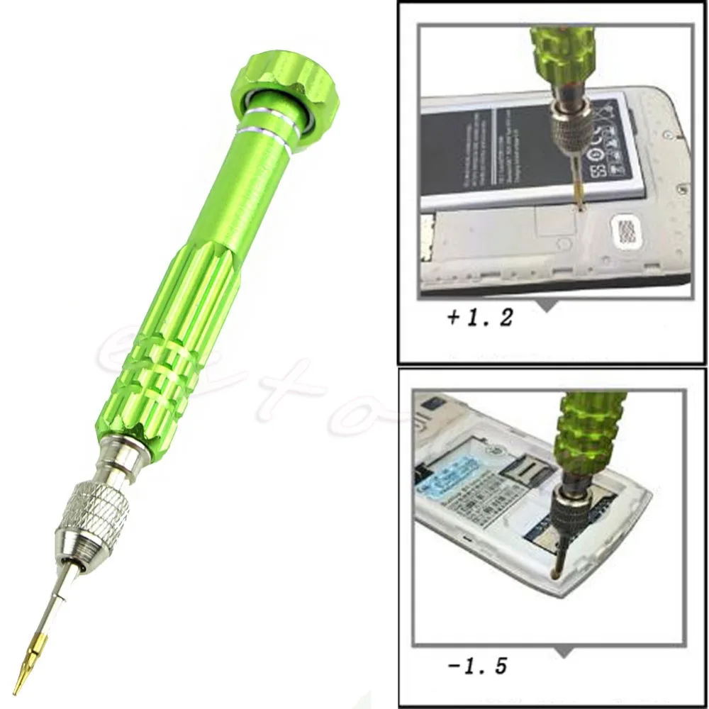 

5 in 1 Pentalobe Repair Screwdriver Set For iphone 6G 5/5S/5C 4/4S Nokia Samsung H02