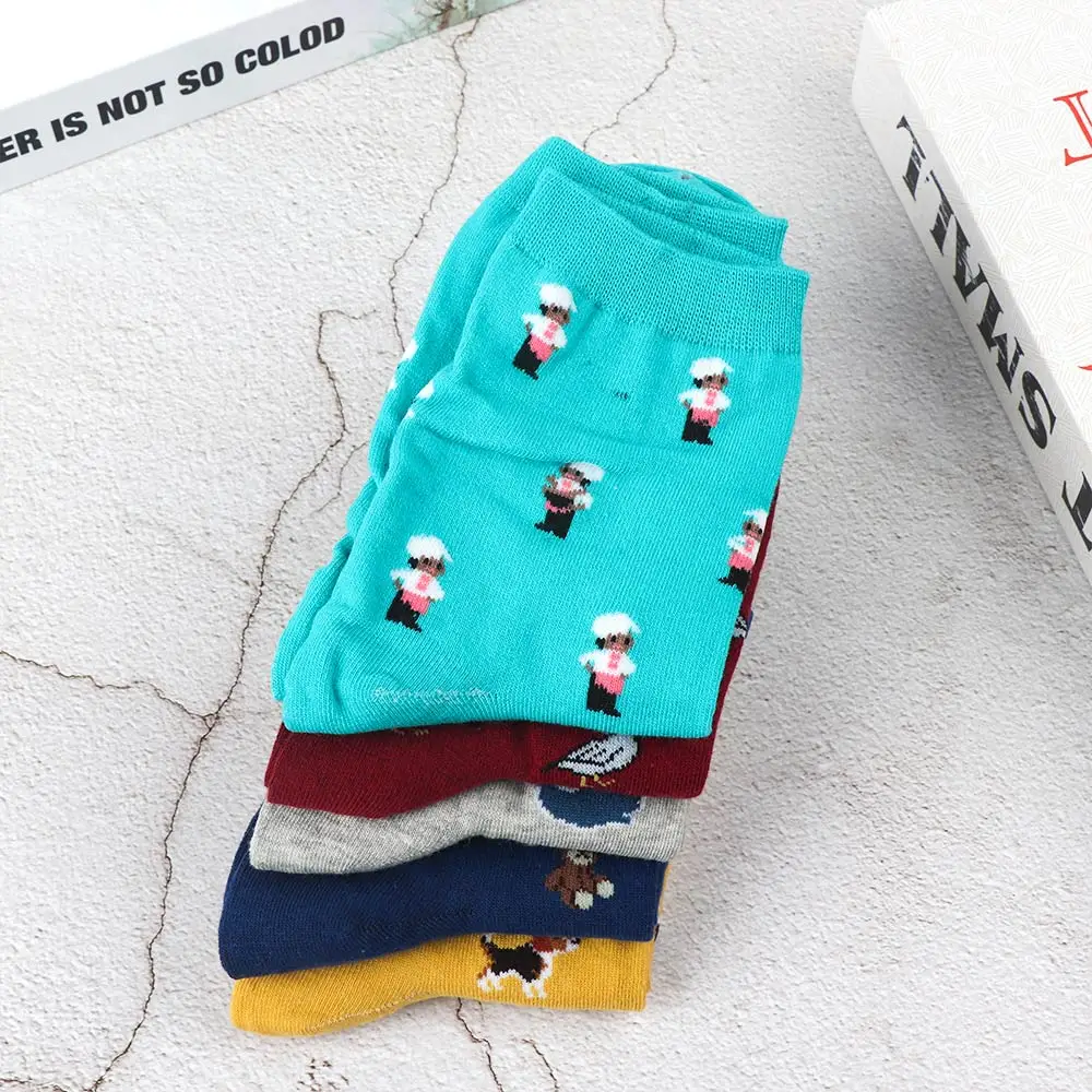 1 пара милые маленькие дизайнерские весенне-осенние хлопковые повседневные