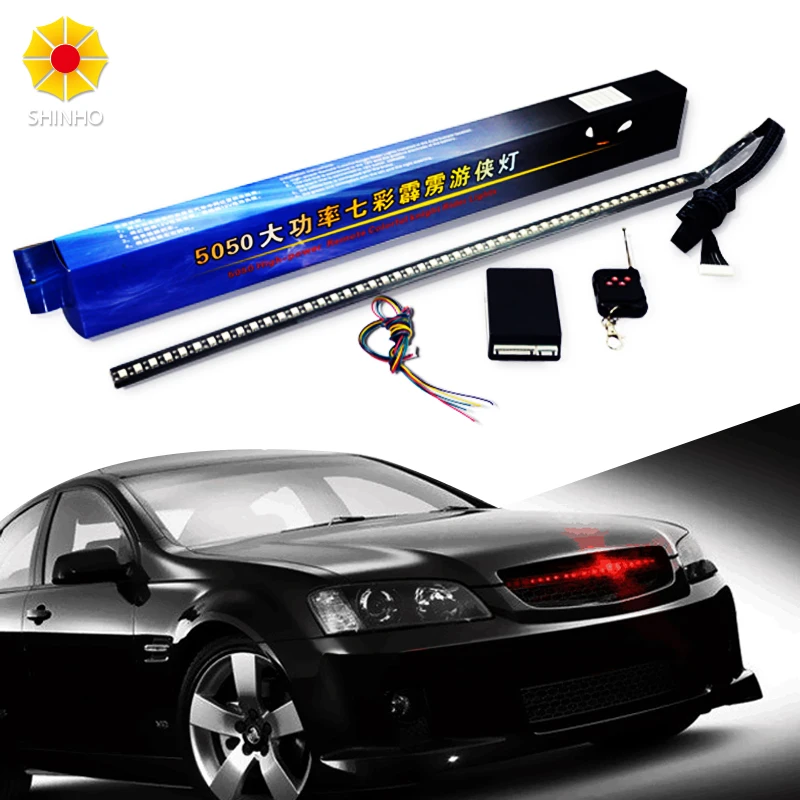 7-цветная светодиодная RGB лента с 48 светодисветодиодный дами Knight Night Rider со