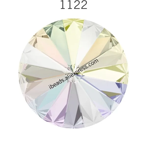 Кристаллами от Сваровски 1122 круглые Rivoli камень фольгированные точка спинка