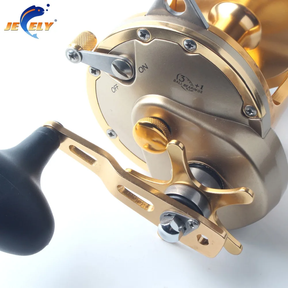 Катушка рыболовная ACT351 для морского троллинга 4 шарикоподшипника 6 2: 1|fishing reel|boat