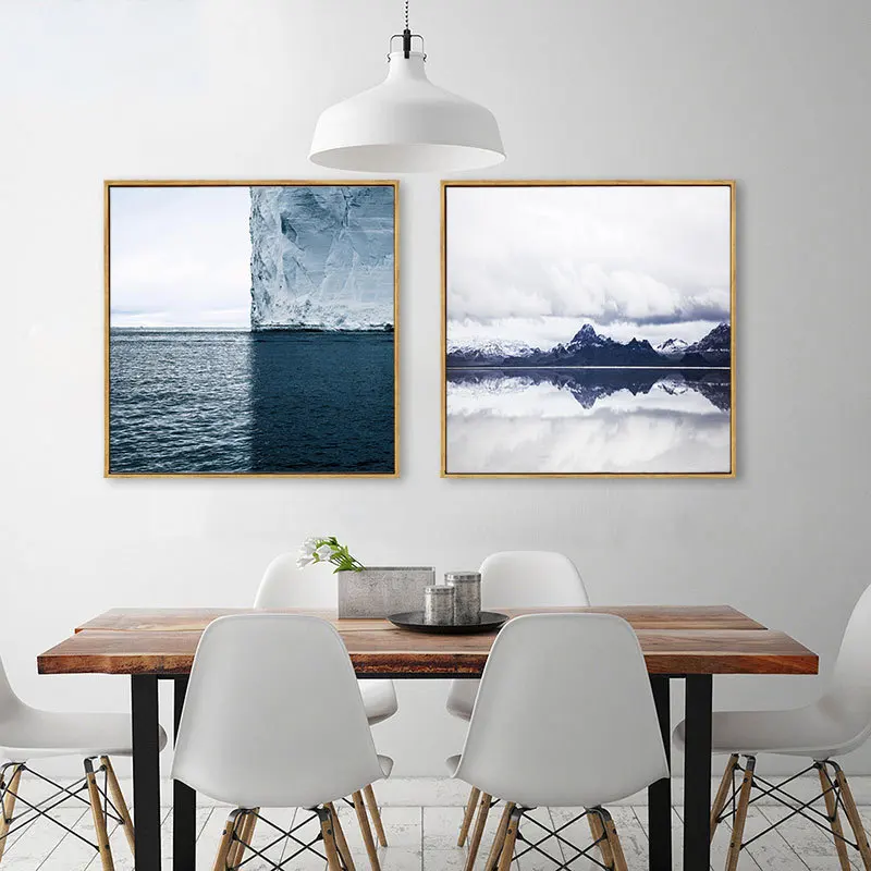 Морской пейзаж принт Скандинавская Картина на холсте домашний Декор стены