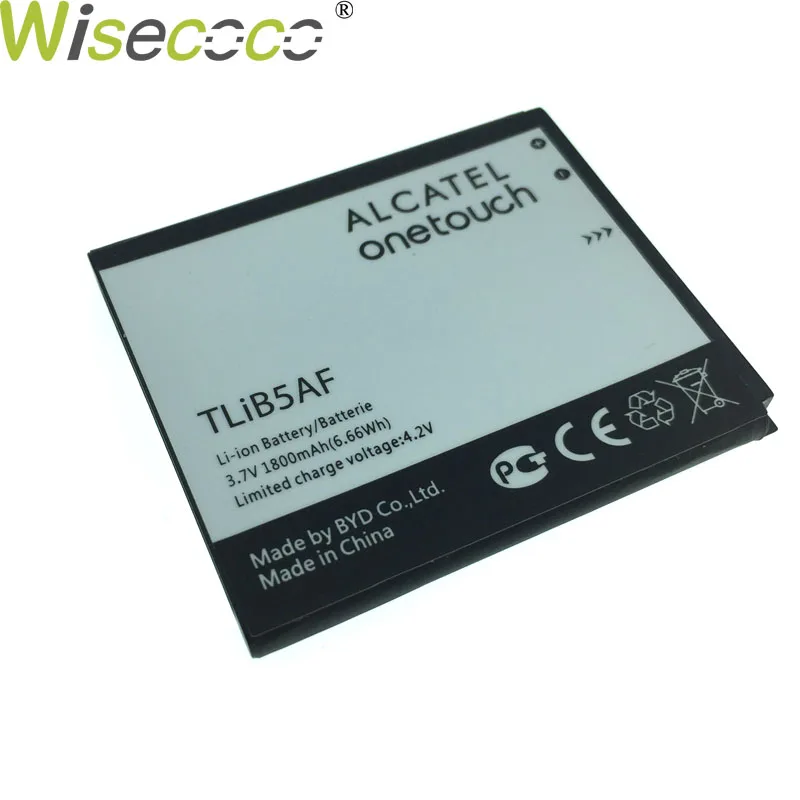 Новый оригинальный аккумулятор 1800 мАч TLiB5AF для телефона ALCATEL onetouch Pop C5 OT 5036 5036D 5037